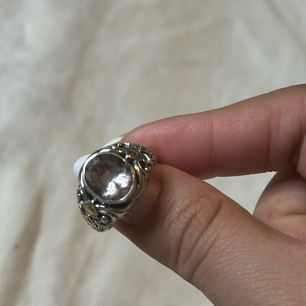 Robert manse ring 925&18kt gold